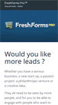 Mobile Screenshot of freshformspro.com
